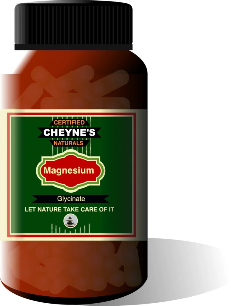 magnesiumglycinate_2048x2048. Cheyne's Magnesium Bis-Glycinate 60 Caps