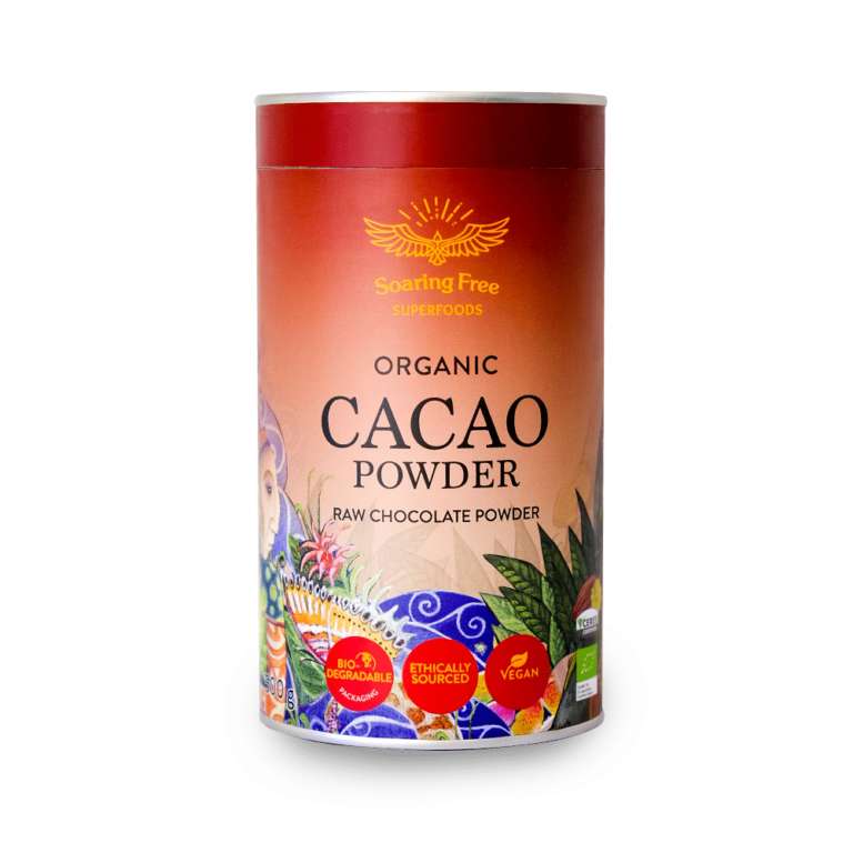 soaring-free-cacao-powder-500g-1. Superfood Cacao Powder 500g Raw Organic