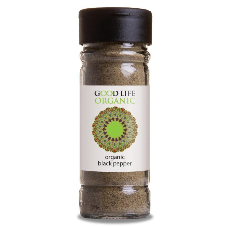 HPDG #1. Good Life Black Pepper Powder 60g Organic