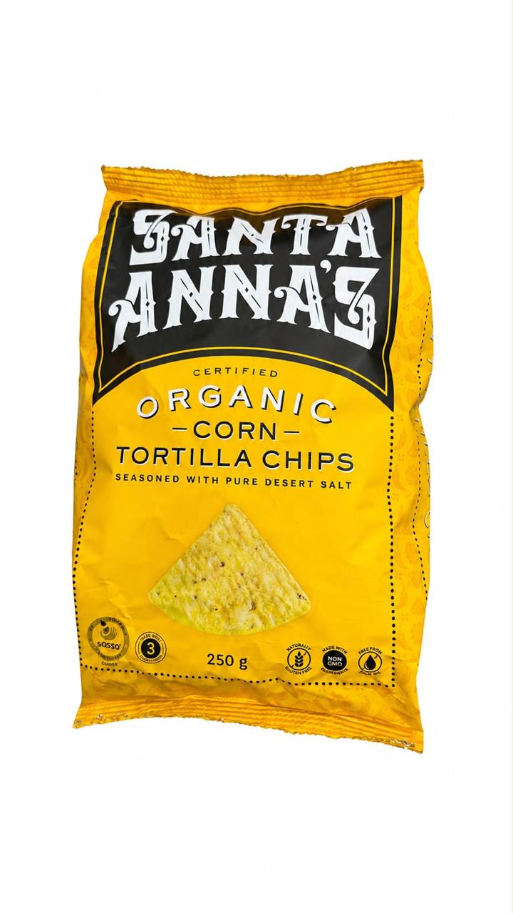 whatsapp image 2026-10-20 at 14.47.25. Santa Anna's Organic Corn Tortilla Chips 250g