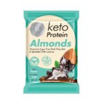 protein-almond-vegan-chocolate coconut. Protein Almond Dark Chocolate Coconut 40g