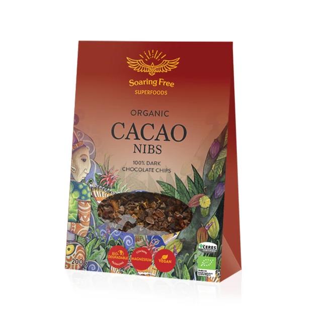 new_cacao_nibs_200g. Superfoods Cacao Nibs 200g Raw Organic
