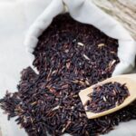dry-grains-of-purple-and-black-rice. Black Purple Rice 500g