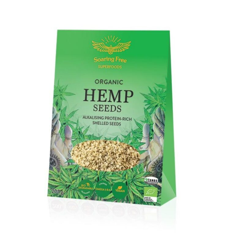 01HSS200 #2. Superfoods Hemp Seeds Shelled 200g