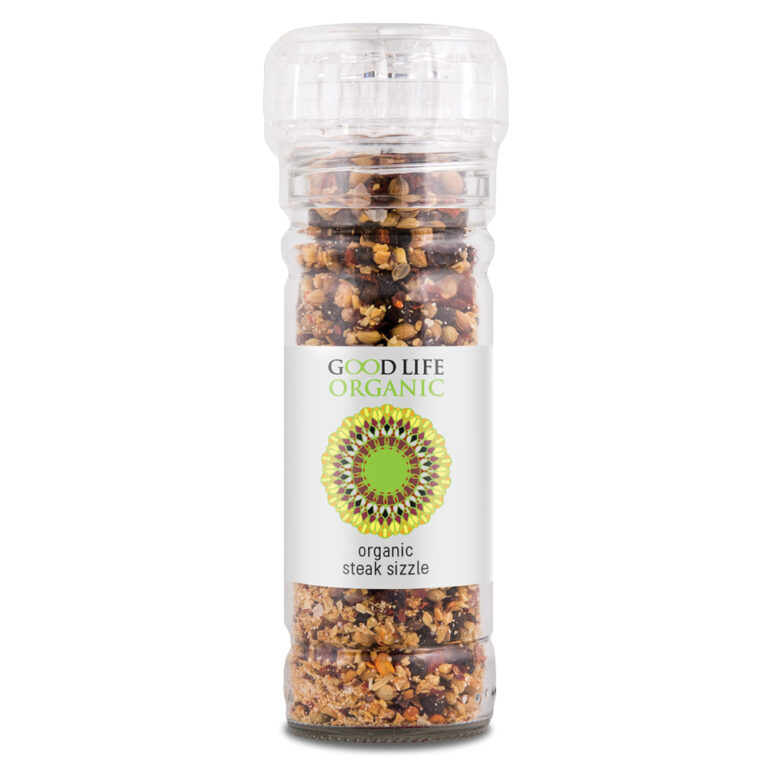 gl_bottle_spiceblend_1000p_steaksizzle. Good Life Steak Sizzle 100ml Organic