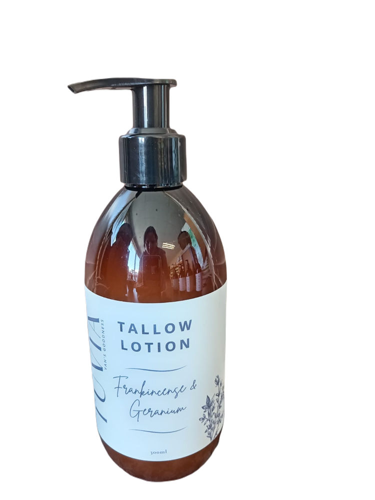 siproduct-3332-3099-4d310505207b782d048bee7cfc58930973b3a963 tuvia frankincense & geranium tallow lotion. Tuvia Tallow Lotion