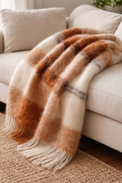 whatsapp image 2026-03-26 at 14.52.39. Travelrug Blanket Mohair 1.25X1.80 - email your colour and size