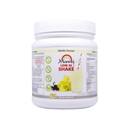 images. Manna Low Gi Shake Vanilla 600g