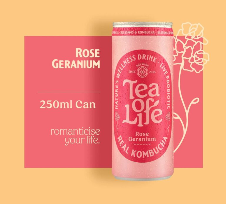 realkombucharange-rosev2_2000px_sharpened. Tea of Life Rose Geranium 250ml