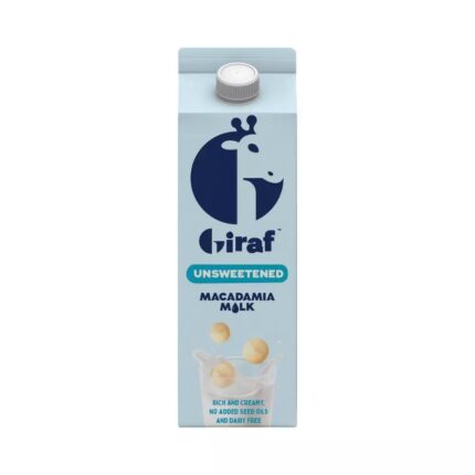 12. Giraf Unsweetened Macadamia Milk 1L