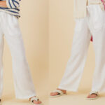 d5202456-e22a-439e-a2c1-6dca12dd8bc5. WIDE LEG LINEN PANT - WHITE