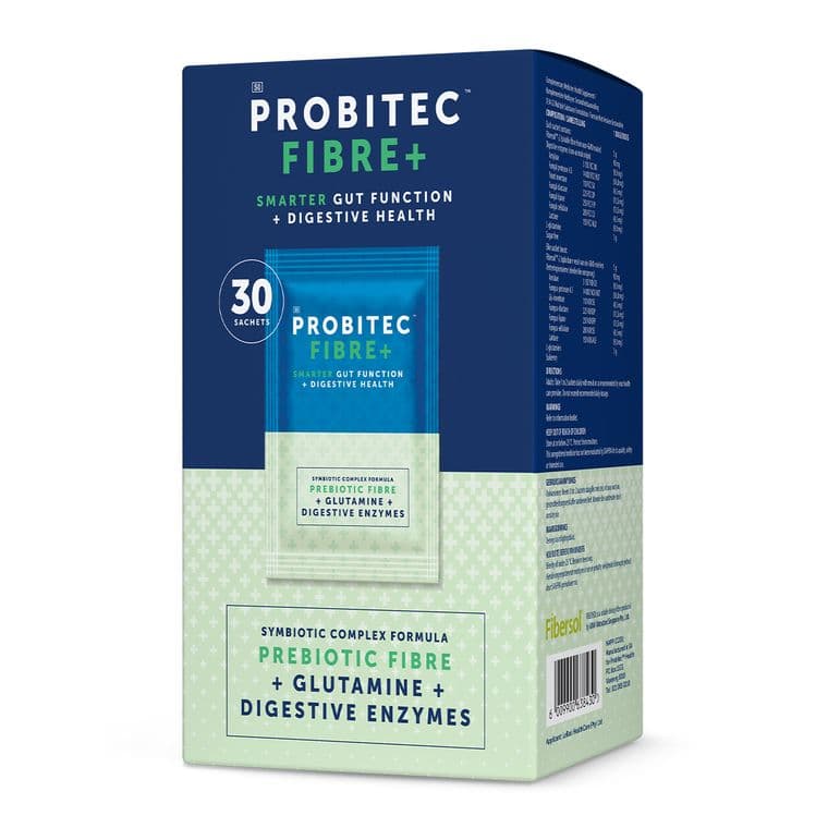541ec274486213fe260501e79d8f63fdf2599698-1200x1200. Probitec Fibre+ gut function + digestive health 30 sachets