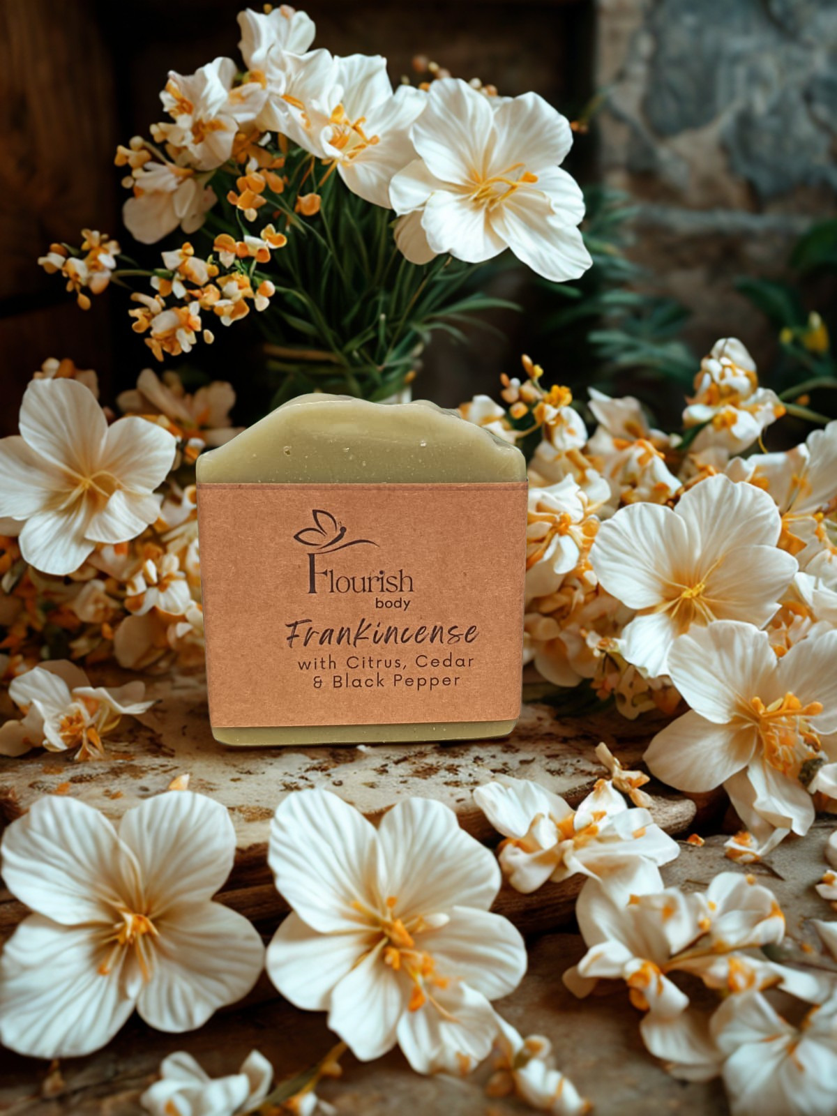 siproduct-3576-3364-c40f104e826d48f69c5b4889852cbed8e9ca4c67 flourish body frankincense with citrus, cedar & bl. Frankincense Citrus Soap | Natural Handcrafted Plant-Based Soap 110g Flourish Body