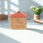 flourish body wild rose soap. Wild Rose Natural Handcrafted Soap for Sensitive Skin | Plant-Based & Gentle 110g Flourish Body