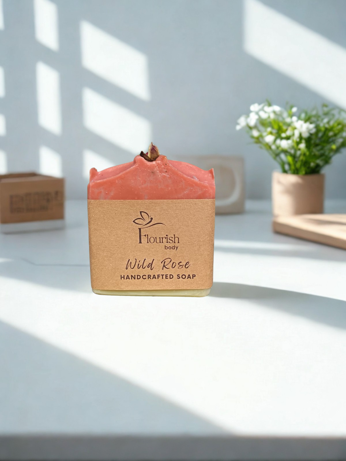 siproduct-3577-3363-1c79fbe2813af4c124a0ebcf49cd7bed51ac6f10 flourish body wild rose soap. Wild Rose Natural Handcrafted Soap for Sensitive Skin | Plant-Based & Gentle 110g Flourish Body