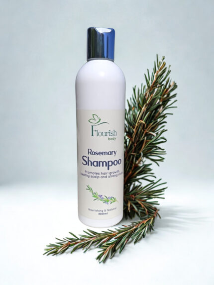 flourish body rosemary shampoo. Rosemary Shampoo for Hair Growth & Scalp Health | Natural & Sulfate-Free 400ml Flourish Body