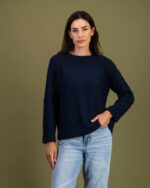 soul_knt79_cable_detail_knit_navy__1_custom. CABLE DETAIL KNIT SWEATER