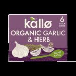 5013665101581_t596. Kallo Organic Garlic & Herbs Stock Cubes 66g