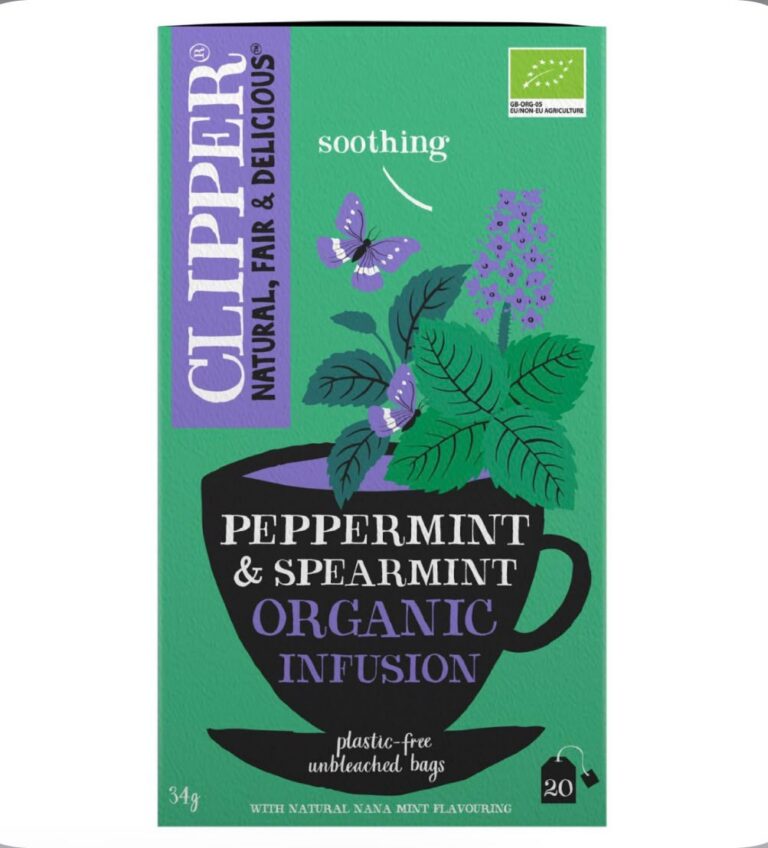whatsapp image 2026-10-16 at 15.53.28. Clipper Organic Peppermint & Spearmint Infusion 20 tea bags